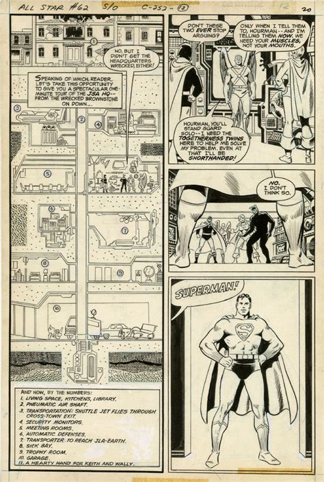 Wally Wood Superman Returns Two Comic Art Comic Book Artists Comic