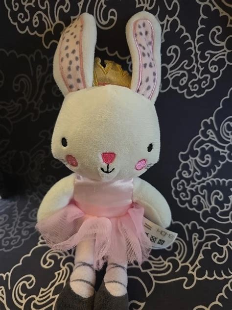 sainsburys home princess ballerina bunny rabbit plush cuddly soft toy ps