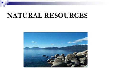 Ppt Natural Resources Powerpoint Presentation Free Download Id1226701