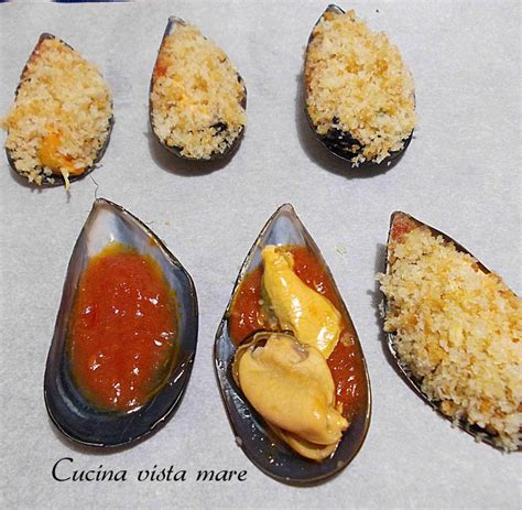 Cozze Gratinate Cucina Vista Mare