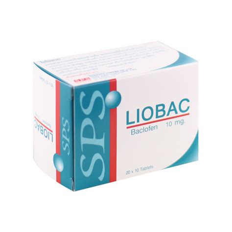 LIOBAC 10 MG RDS Pharmacy