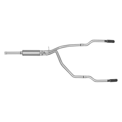 Gibson Split Rear Stainless Steel Cat Back Exhaust System