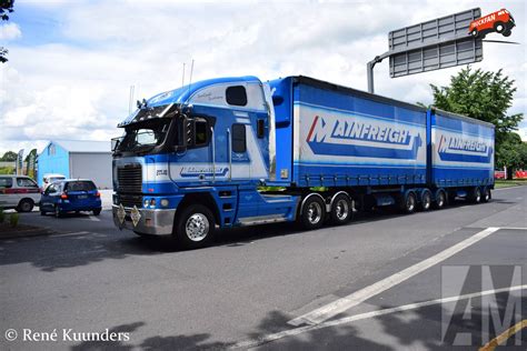 Foto Freightliner Argosy Van Mainfreight Voorheen Wim Bosman Truckfan