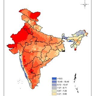 5 Mean Annual Precipitation Mm Day For India Over 2002 2019 From IMD