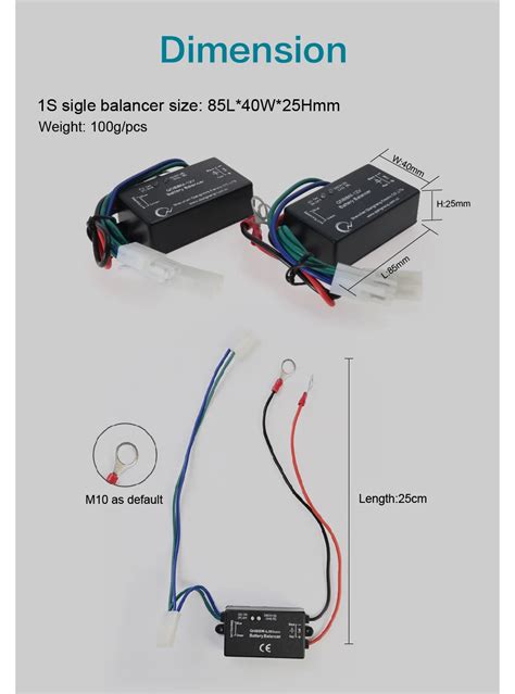 Deligreen Lead Acid Battery Cell Balancer 2v 6v 12v 1s Module Buy Bbm