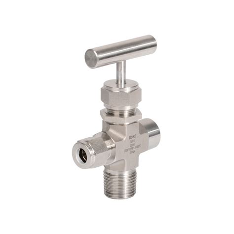 Stainless Steel Twin Ferrules To Female Thread 3 Way Integral Bonnet