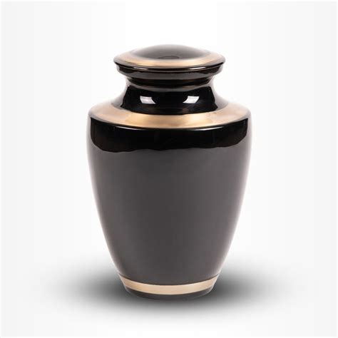 Teardrop Urn Groot 1 Liter Grijs Goud Urn Store