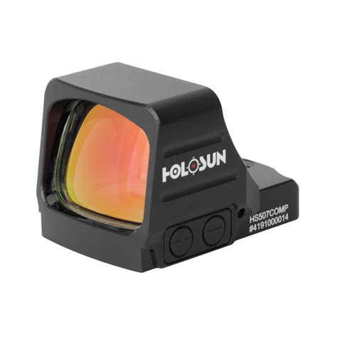 Holosun Elite Competition Red Dot Sight Crs Reticle Black Hs Comp