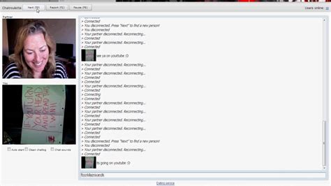 Chatroulette Prank If You Turn You Head And Read This I Win Youtube