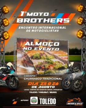 Moto Brothers Encontro Internacional de Motociclistas agitará o fim de