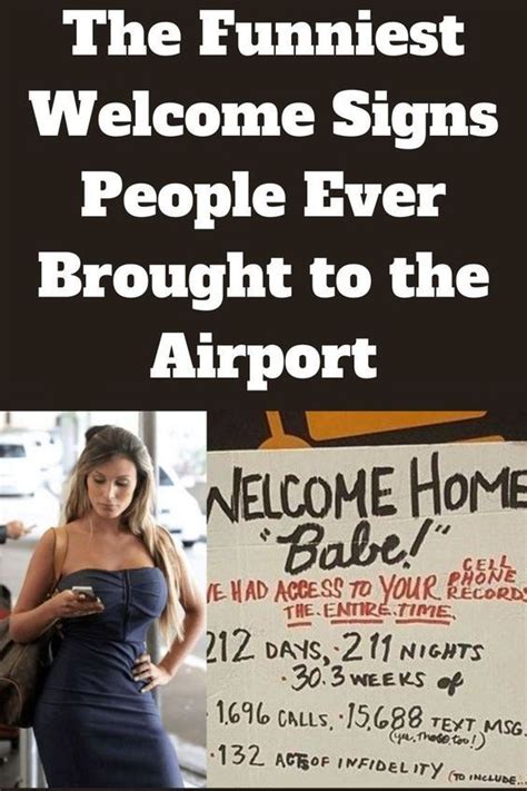 Airport Welcome Signs, Funny Welcome Signs, Airport Signs, Cute Signs ...