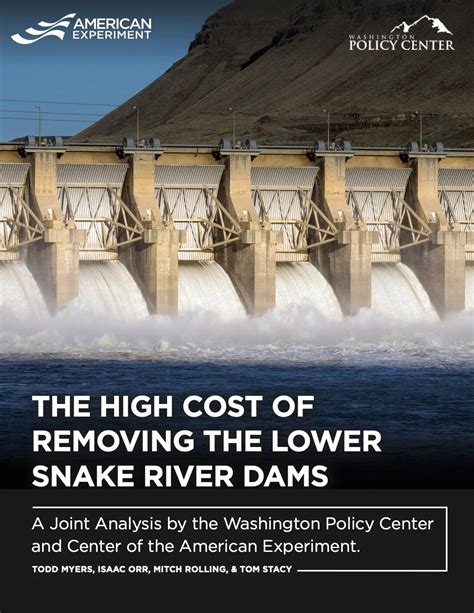 The High Cost of Removing the Lower Snake River Dams