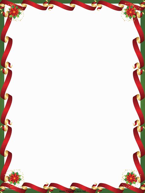 Christmas Border Templates Free Download Of Christmas Border Templates ...