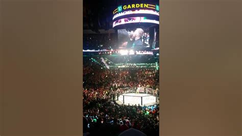 Conor Mcgregor Intro At Td Garden Youtube