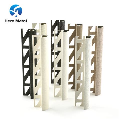 Foshan Customize Ceramic Tile Accessories Aluminum Profile 90 Degree