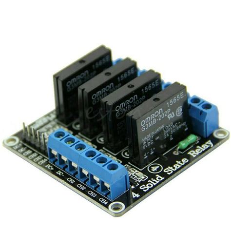 Jual Ssr Solid State Relay Module Channel V Dc High Level For