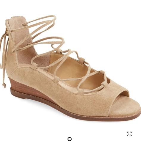 Vince Camuto Rochela Wedge Sandal Tumbleweed Nude Low Gem