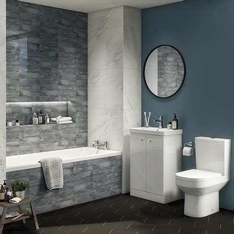 High-quality and perfectly designed Cruze Modern Bathroom Suite ...