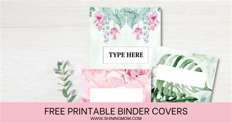 Free Printable Binder Covers / Dividers | 30+ Best Templates for You!