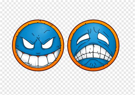 Two Blue Angry Faces Illustration Monkey D Luffy Portgas D Ace