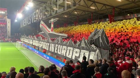 Union Berlin Choreo beim Heimspiel gegen Malmö FF 13 10 2022 YouTube