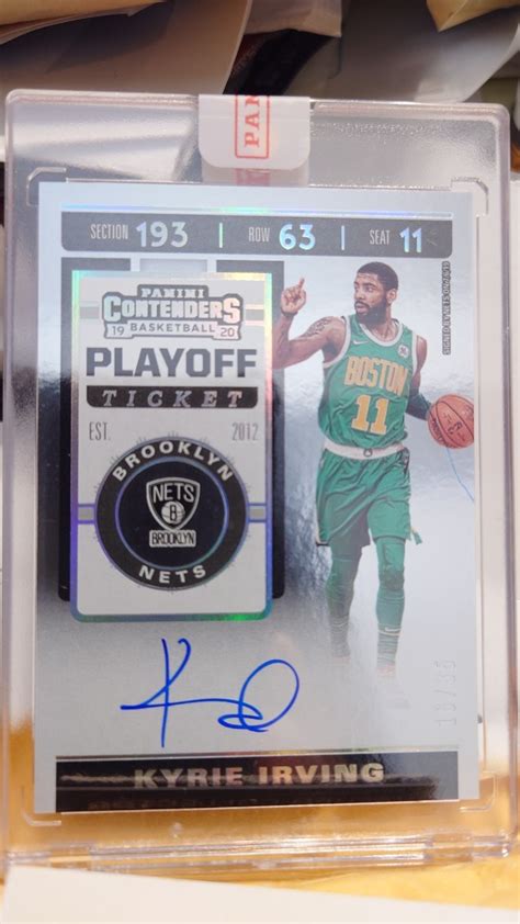 Yahoo Panini Contenders Kyrie Irving