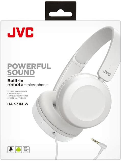 JVC HA S31M Blanc Découvrez ce casque