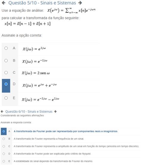 Apol 2 Sinais E Sistemas Nota 100 Ano 2020 Sinais E Sistemas Em