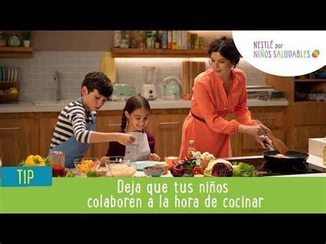 Cocinemos juntos Nestlé por Niños Saludables YouTube