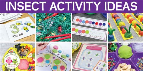 Insect Activities That will Excite Your Kids - Early Learning Ideas