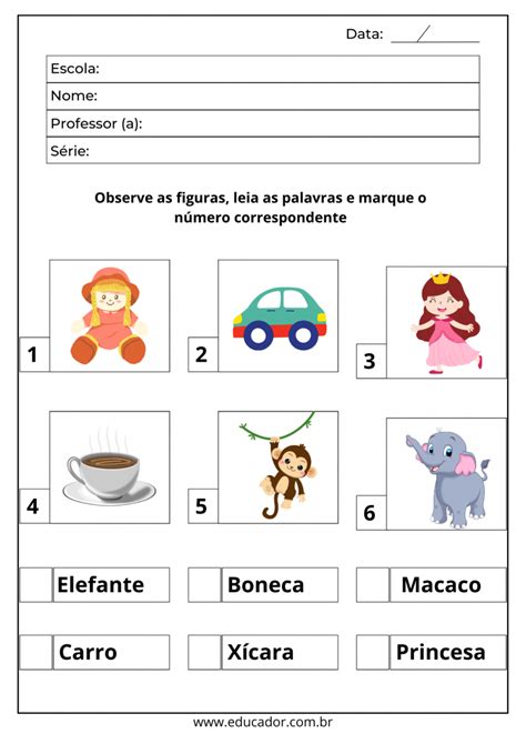 30 Atividades de Alfabetização para 2º ano - Educador