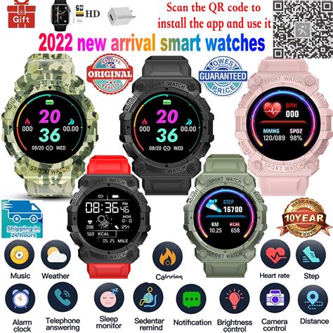 2022 New Style Fd68s Pro Smart Watch Men Women Touch Screen Sports