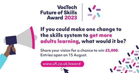 Announcing The VocTech Future Of Skills Award From Ufi Ufi VocTech Trust