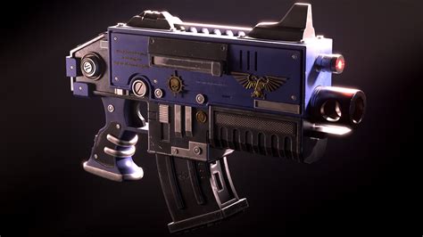 Artstation Warhammer 40k Bolter