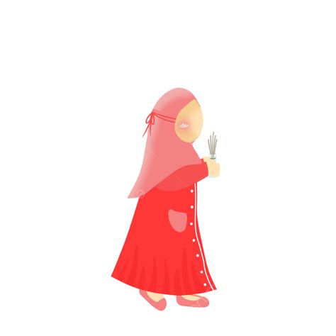 Cute Girl, Kids, Muslim Kids, Girl PNG Transparent Clipart Image and PSD File for Free Download