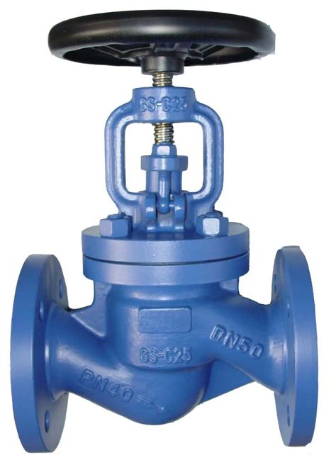 Cast Iron Cast Steel Pn16 Steam Bellow Seal Water Globe Valve Price