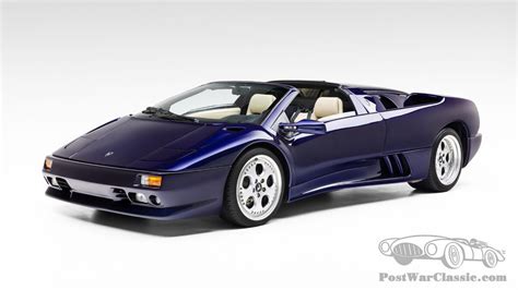 Car Lamborghini Diablo VT Roadster 1998 For Sale PostWarClassic