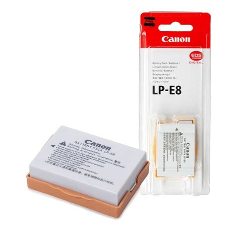 Bateria Canon LP-E8 - MACRO FOTO