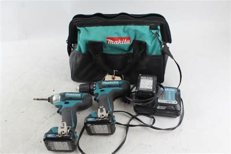 Makita Fd Cordless Drill And Dt Impact Driver Property Room