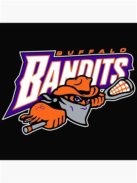 Amazing Buffalo Bandits Design Poster For Sale By Frianani Redbubble