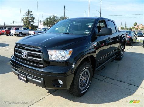 Black Toyota Tundra Trd Rock Warrior Crewmax X