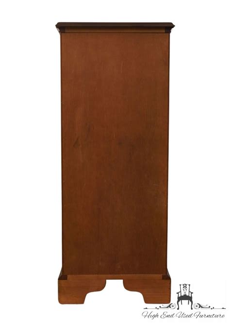 COUNCILL CRAFTSMEN Solid Mahogany English Traditional Style Lingerie Chest High End Used