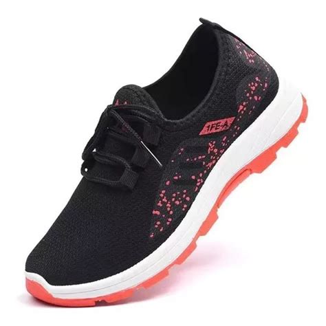 Zapatillas Casuales Transpirables Con Plataforma Para Mujer Meses Sin