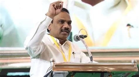 Dmk Mp A Raja Controversial Remarks Hindu Untouchable Shudra Bjp