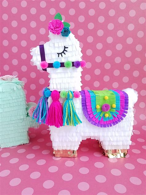 Llama Piñata Centerpiece 11 Tall Llama Party Llama Birthday Decor Llama