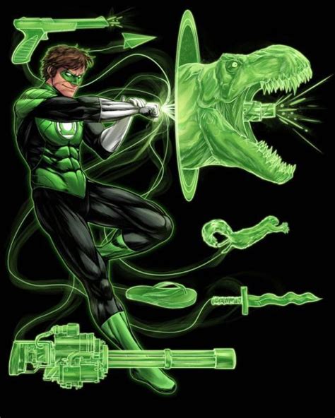 Green Lantern Constructs - Serg Acuña | Green lantern hal jordan, Green ...