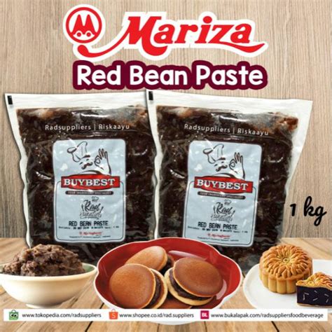 Jual Marizza Red Bean Paste Kg Best Seller Pasta Kacang Merah Kg