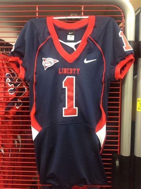 Liberty University New Navy Nike Football Uniforms