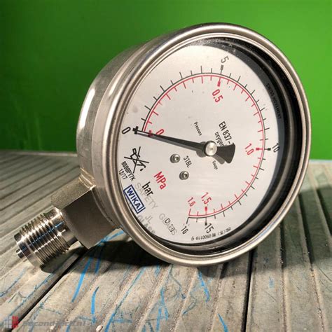 Pressure Gauge Wika EN 837 1 0 16 Bar