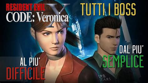 Top Resident Evil Code Veronica X Tutti I Boss Dal Pi Semplice Al